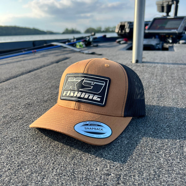 K9 Fishing Brown YP Trucker Patch Hat