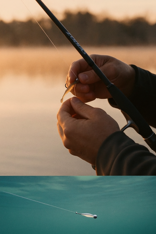 Tungsten minnow rigs for bass fishing