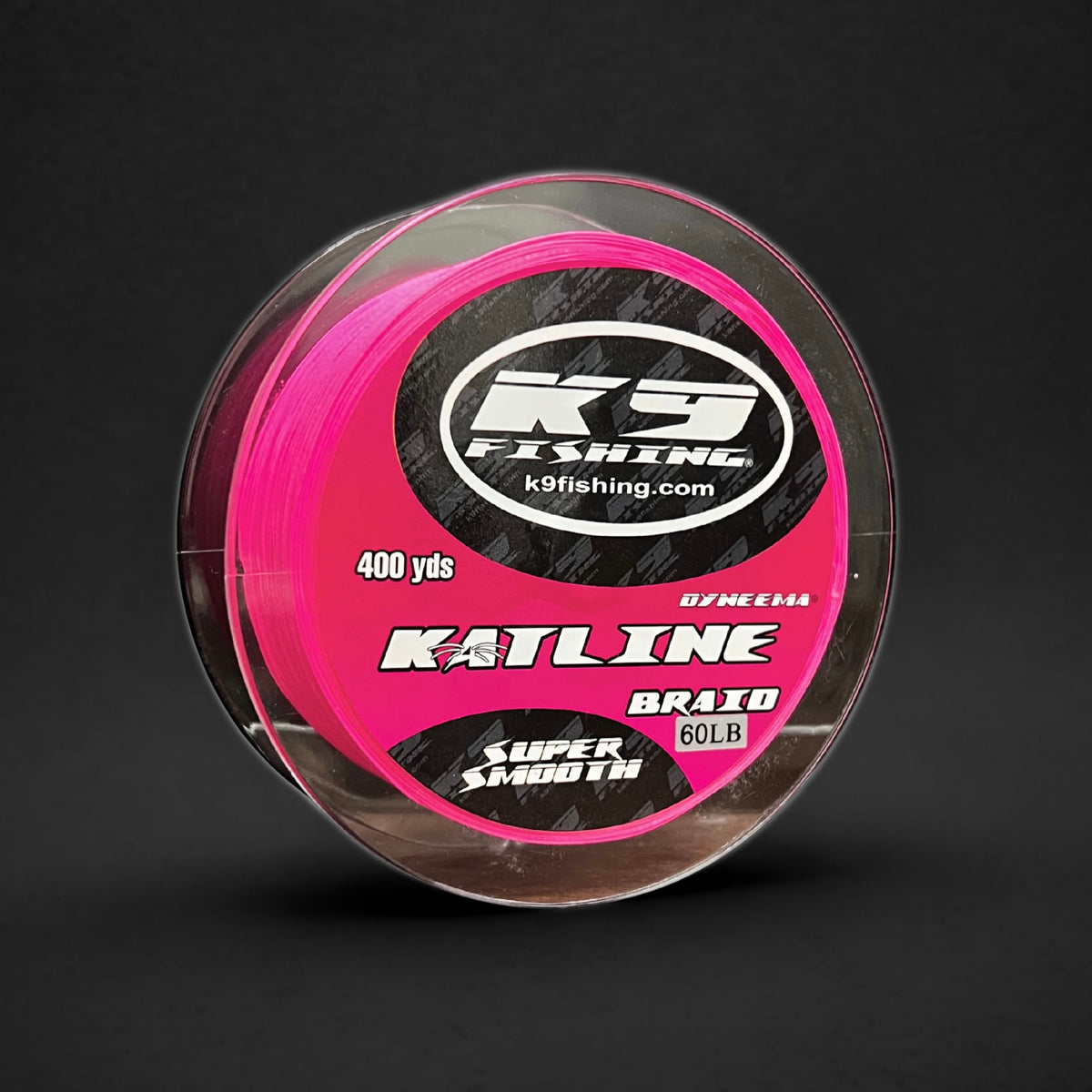 K9 Fishing Pink 8 Strand KatLine Braid 400yd